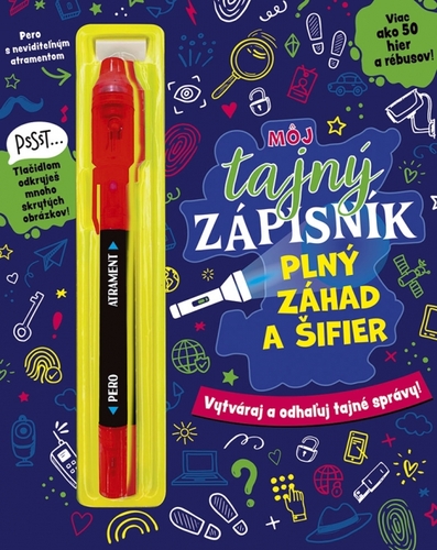 Kniha Môj tajný zápisník plný záhad a šifier