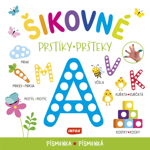 Kniha Šikovné pršteky - Písmenka