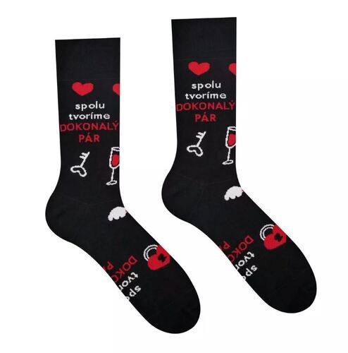 Unisex ponožky Dokonalý pár Paradoo (veľkosť: 36-40)