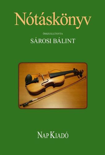 Kniha Nótáskönyv - Bálint Sárosi