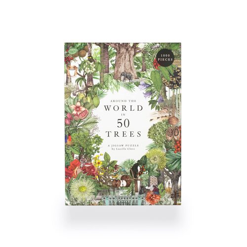 Around the World in 50 Trees Puzzle