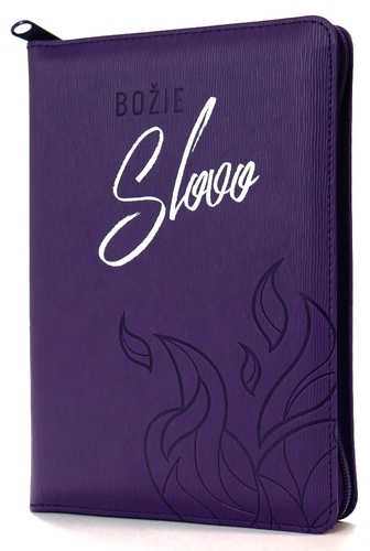 Biblia s DT, ekum., fialová so zipsom, št. formát, 2023