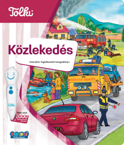 Tolki Hangos könyv - Közlekedés - Interaktív foglalkoztató hangoskönyv