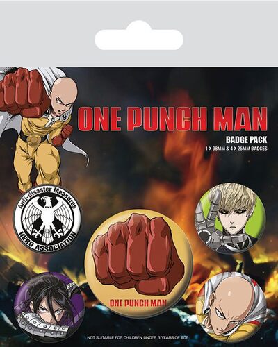Set odznakov One Punch Man