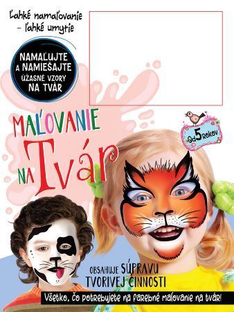 Kniha Maľovanie na tvár