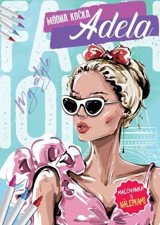Kniha Módna kočka Adela