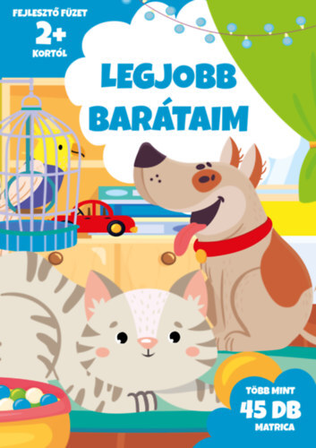 Kniha Legjobb barátaim - Több mint 45 matrica - Ilona Domán