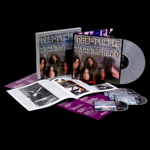 Kniha Deep Purple - Machine Head: 50th Anniversary (Deluxe) LP+3CD+BD