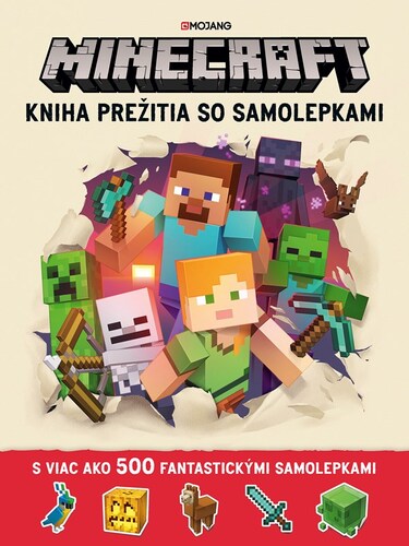 Kniha Minecraft - Kniha prežitia so samolepkami