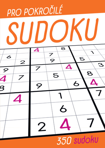 Kniha Sudoku pro pokročilé