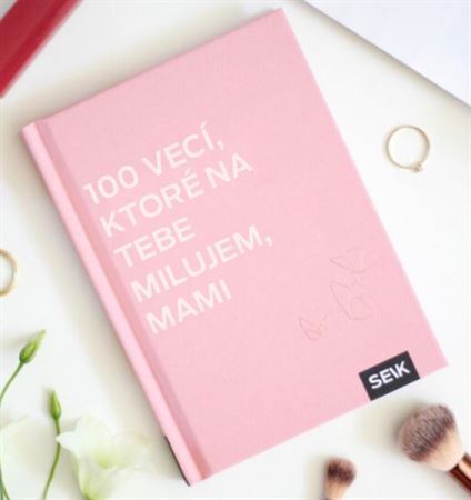 Kniha 100 vecí, ktoré na tebe milujem, mami