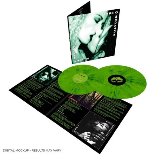Kniha Type O Negative - Bloody Kisses: Suspended In Dusk (Green & Black) 2LP