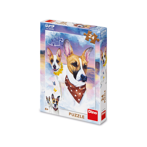 Kniha Puzzle 24 Gump jsme dvojka