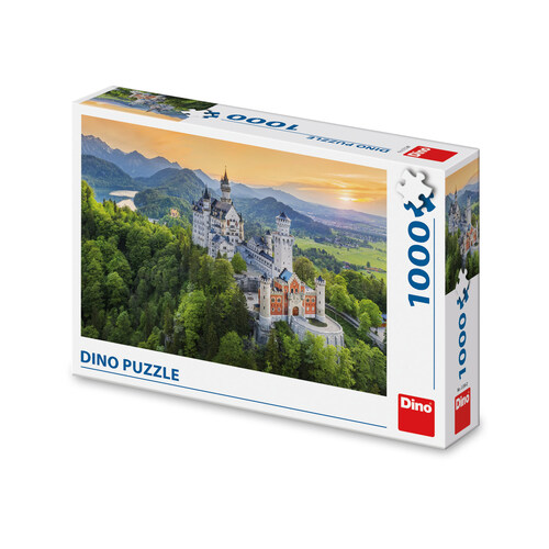 Kniha Puzzle 1000 Jarní Neuschwanstein