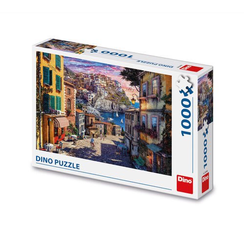 Kniha Puzzle 1000 Italské pobřeží