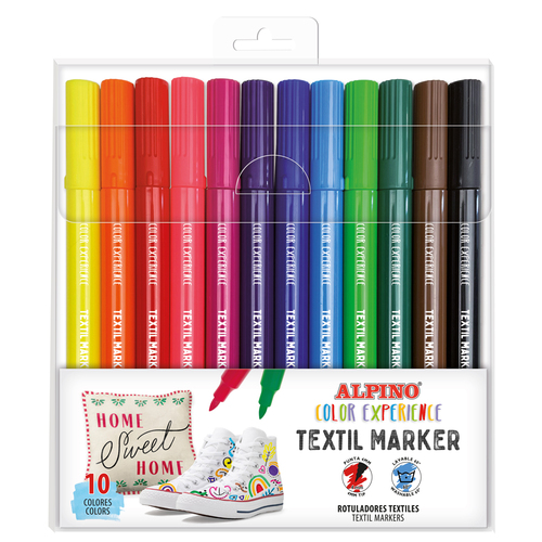 Alpino Fixky na textil Color Experience 10 ks