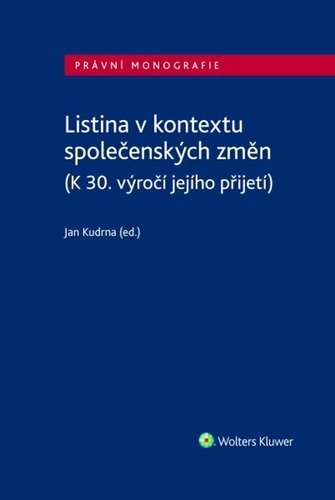Kniha Listina v kontextu společenských změn - Jan Kudrna