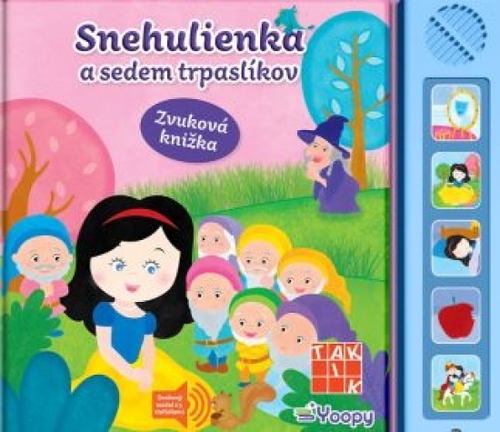 Kniha Snehulienka a sedem trpaslíkov - zvuková knižka