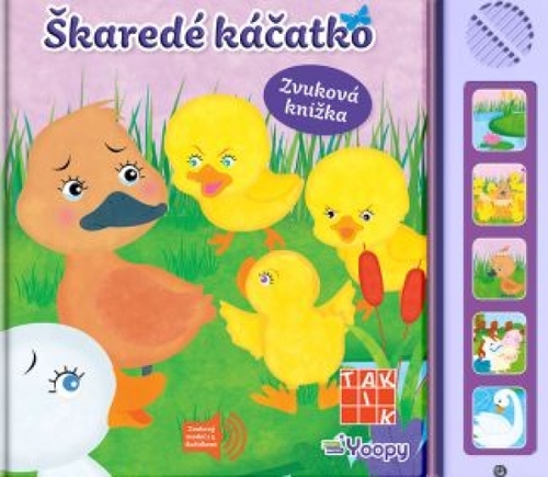 Kniha Škaredé káčatko - zvuková knižka