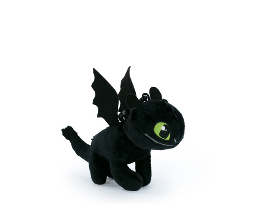 Kniha BARRADO Ako vycvičiť draka - Bezzúbok prívesok plyšový 11 cm