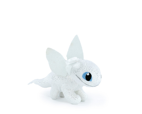 Kniha BARRADO Ako vycvičiť draka - Beska s modrými očami prívesok plyšový 11 cm