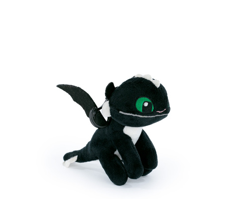 Kniha BARRADO Ako vycvičiť draka - Bezzúbok so zelenými očami prívesok plyšový 11 cm