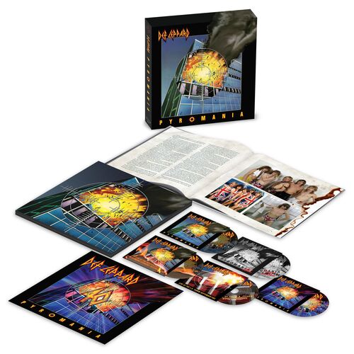 Kniha Def Leppard - Pyromania: 40th Anniversary (Super Deluxe Boxset) 4CD+BD