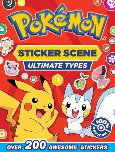 Pokémon Ultimate Types Sticker Scene
