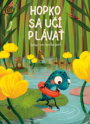 Kniha Hopko sa učí plávať