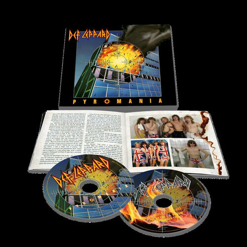 Kniha Def Leppard - Pyromania: 40th Anniversary 2CD