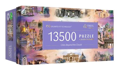 Puzzle Mestá za oblakmi 13500 Trefl Prime