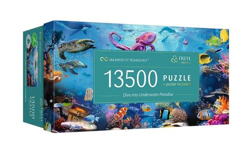 Puzzle Ponorte sa do podvodného sveta 13500 Trefl Prime