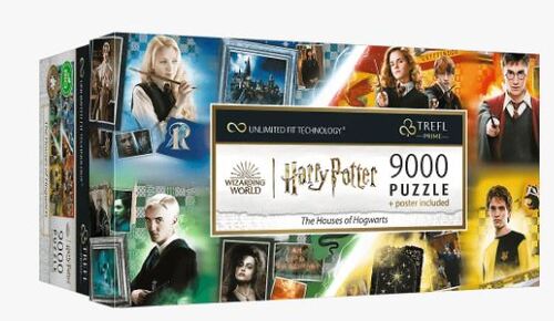 Puzzle Rokfortské domy  9000 Trefl Prime
