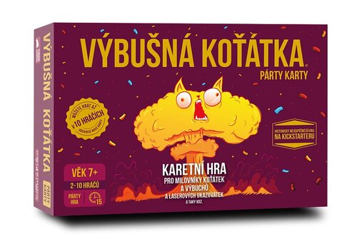 Hra Výbušná koťátka: Párty karty Refresh (hra v češtine)