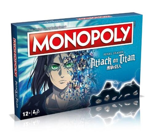 Hra Monopoly Attack on Titan (hra v angličtine)