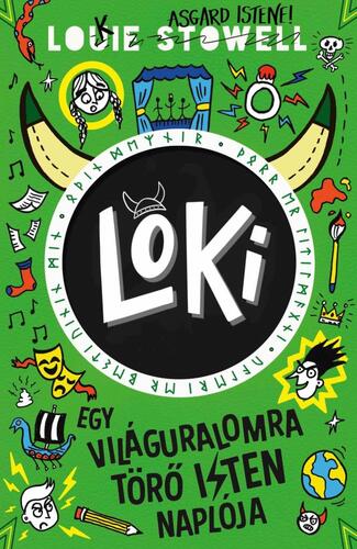Kniha Loki 3: Egy világuralomra törő isten naplója - Louie Stowell