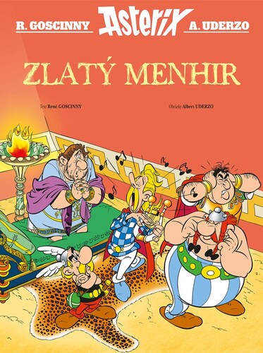 Kniha Asterix - Zlatý menhir