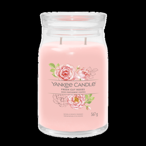 Sviečka veľká Yankee candle Fresh Cut Roses