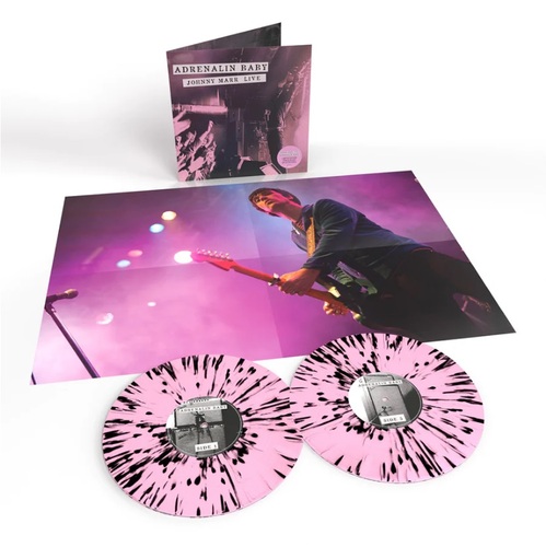 Kniha Marr Johnny - Adrenalin Baby (Pink & Black Splatter) 2LP