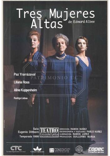 Kniha Tres mujeres altas - Edward Albee