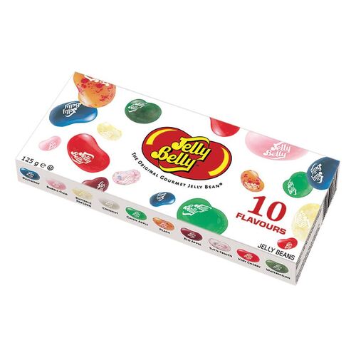 Jelly Belly 10 rôznych príchutí 125g (darčekový box)