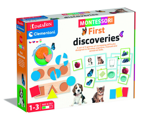 Montessori Prvé Objavovanie Clementoni