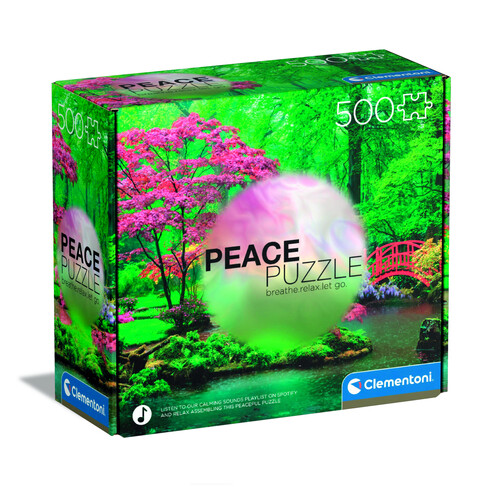 Relaxačné puzzle Raindrops Lullaby 500 Clementoni