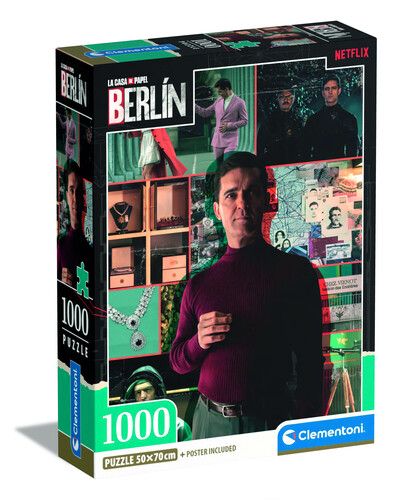 Puzzle Berlin 1000 compact Clementoni
