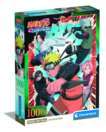 Puzzle Naruto 1000 compact Clementoni