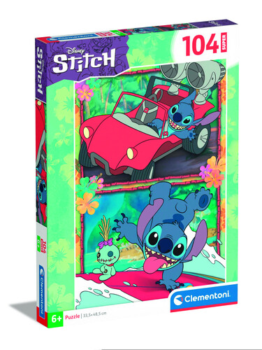 Puzzle Disney: Stitch 104 super Clementoni