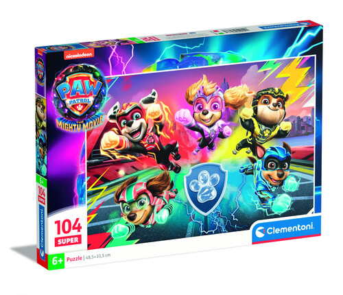Puzzle Labková patrola 104 super Clementoni