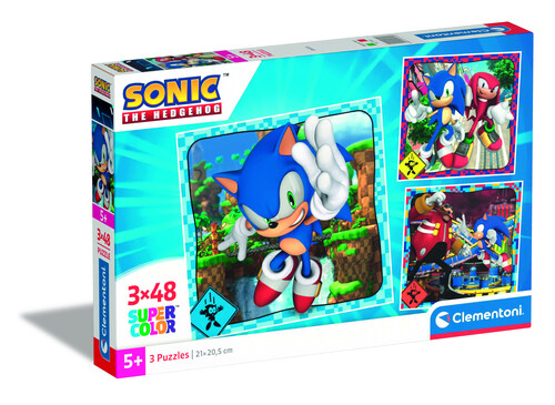 Puzzle Sonic 3x48 Clementoni