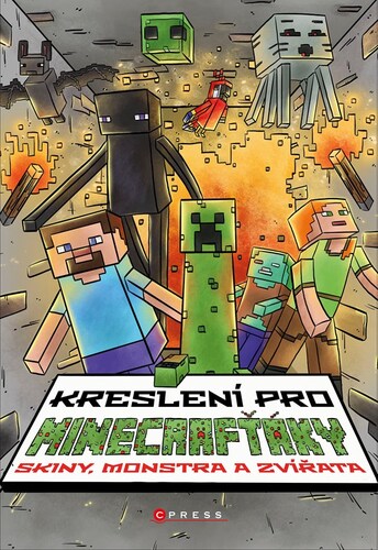 Kniha Kreslení pro Minecrafťáky