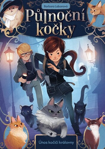 Kniha Půlnoční kočky: Únos kočičí královny - Barbara Laban,Jérôme Pélissier,Tomáš Kurka